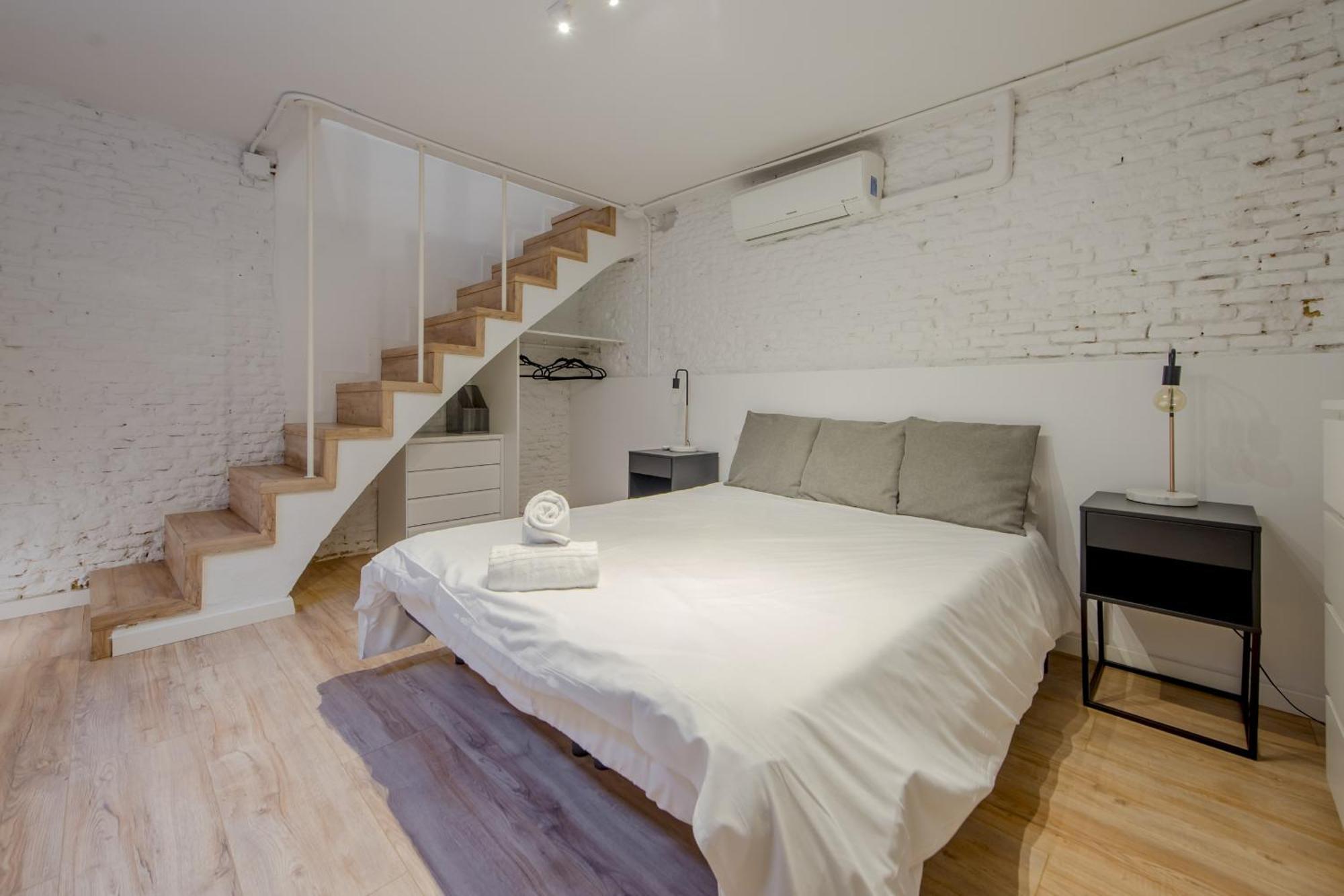 Modern Apt Para 7Pax En Chamberi-Ponzano Madrid Buitenkant foto