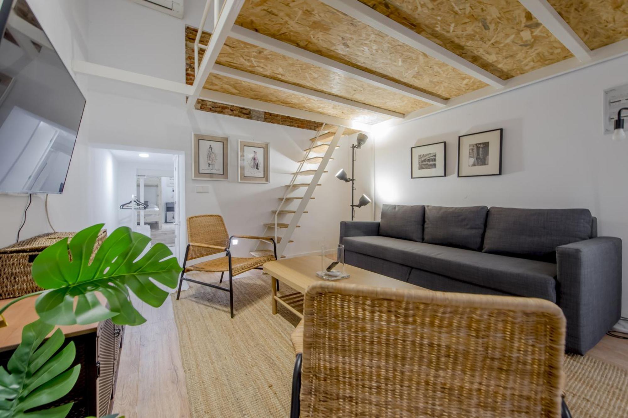 Modern Apt Para 7Pax En Chamberi-Ponzano Madrid Buitenkant foto