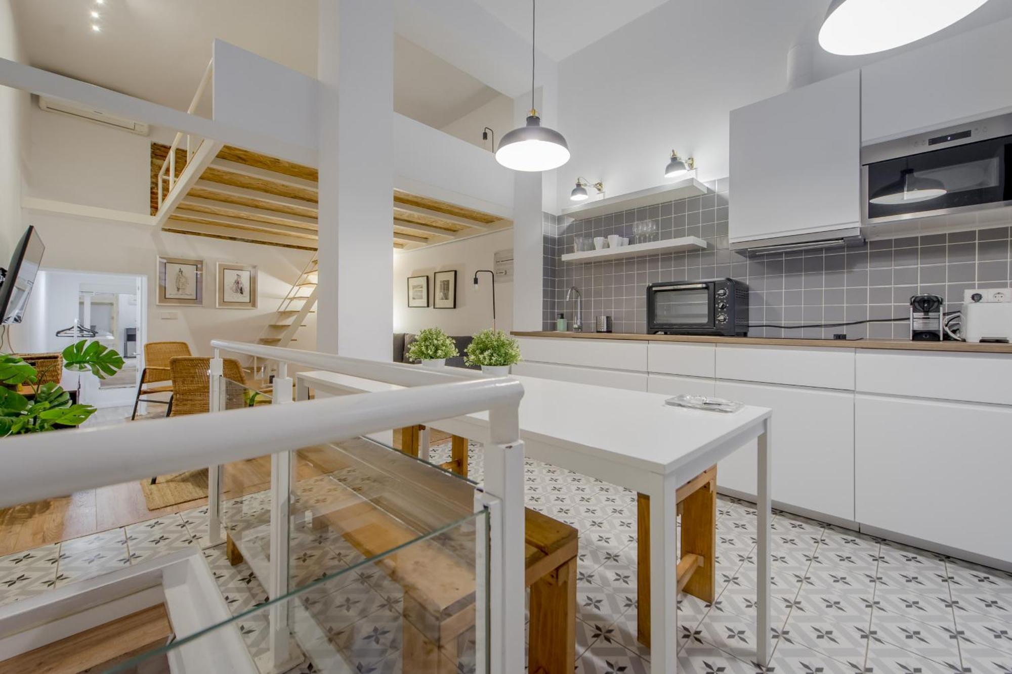 Modern Apt Para 7Pax En Chamberi-Ponzano Madrid Buitenkant foto