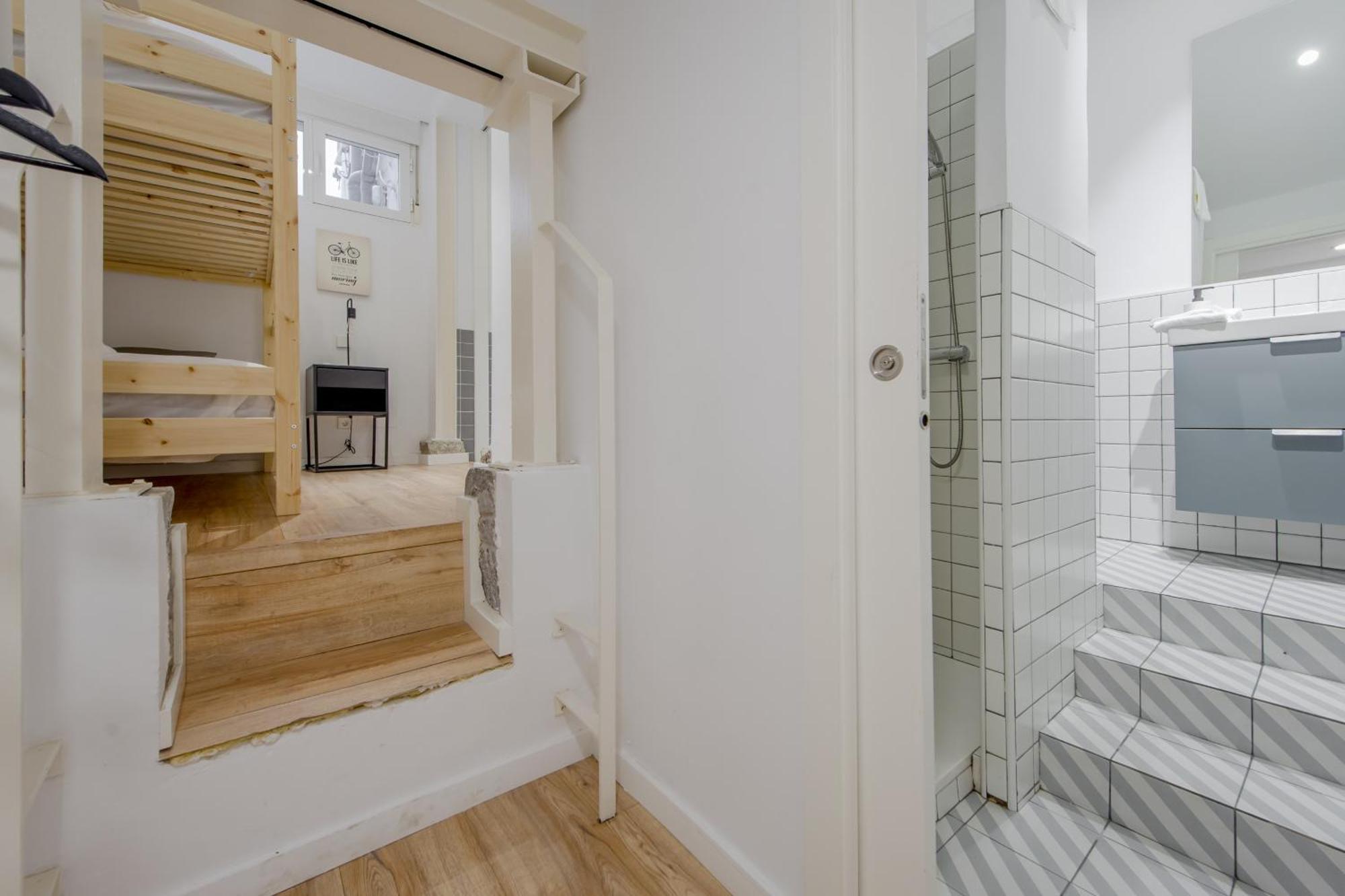 Modern Apt Para 7Pax En Chamberi-Ponzano Madrid Buitenkant foto
