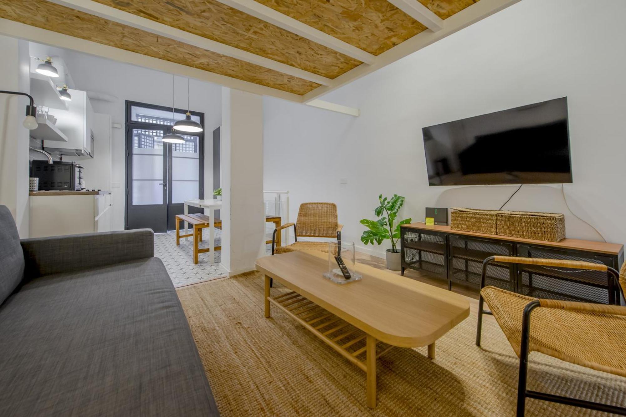 Modern Apt Para 7Pax En Chamberi-Ponzano Madrid Buitenkant foto