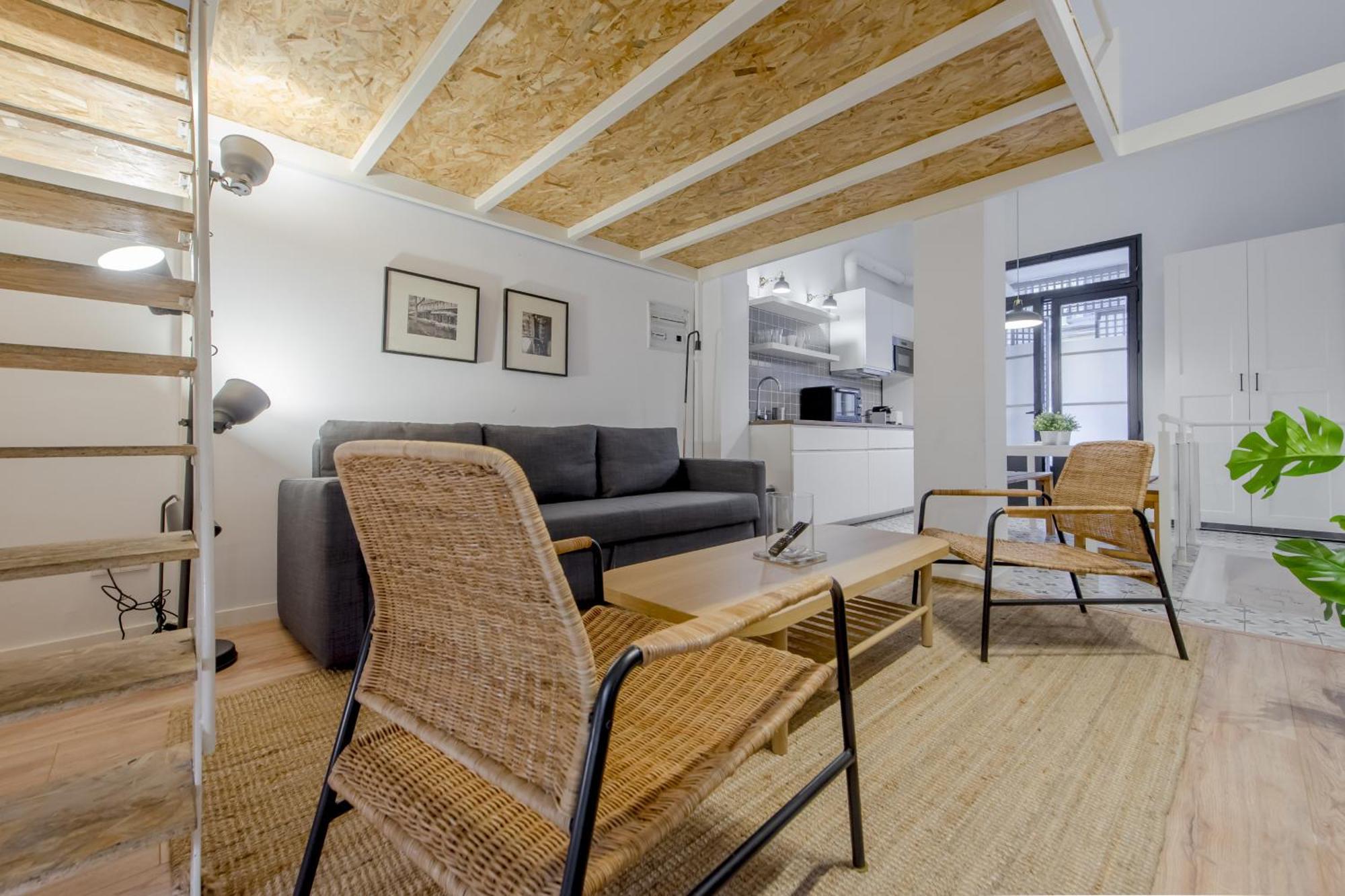 Modern Apt Para 7Pax En Chamberi-Ponzano Madrid Buitenkant foto