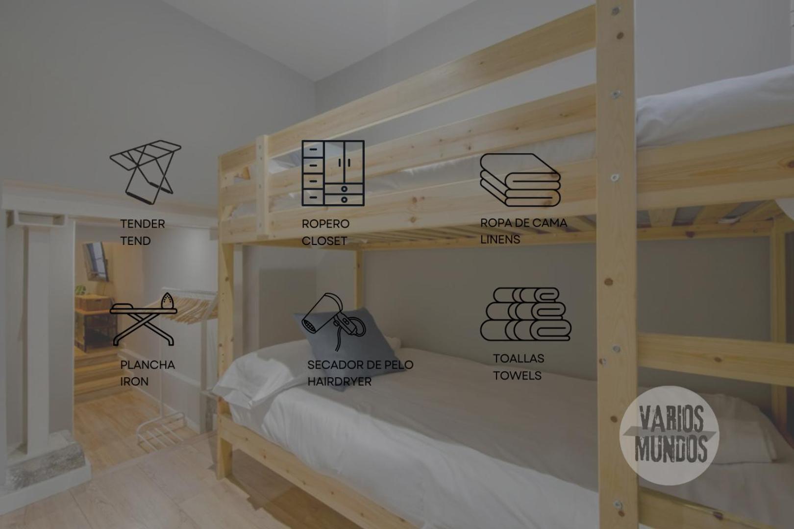 Modern Apt Para 7Pax En Chamberi-Ponzano Madrid Buitenkant foto